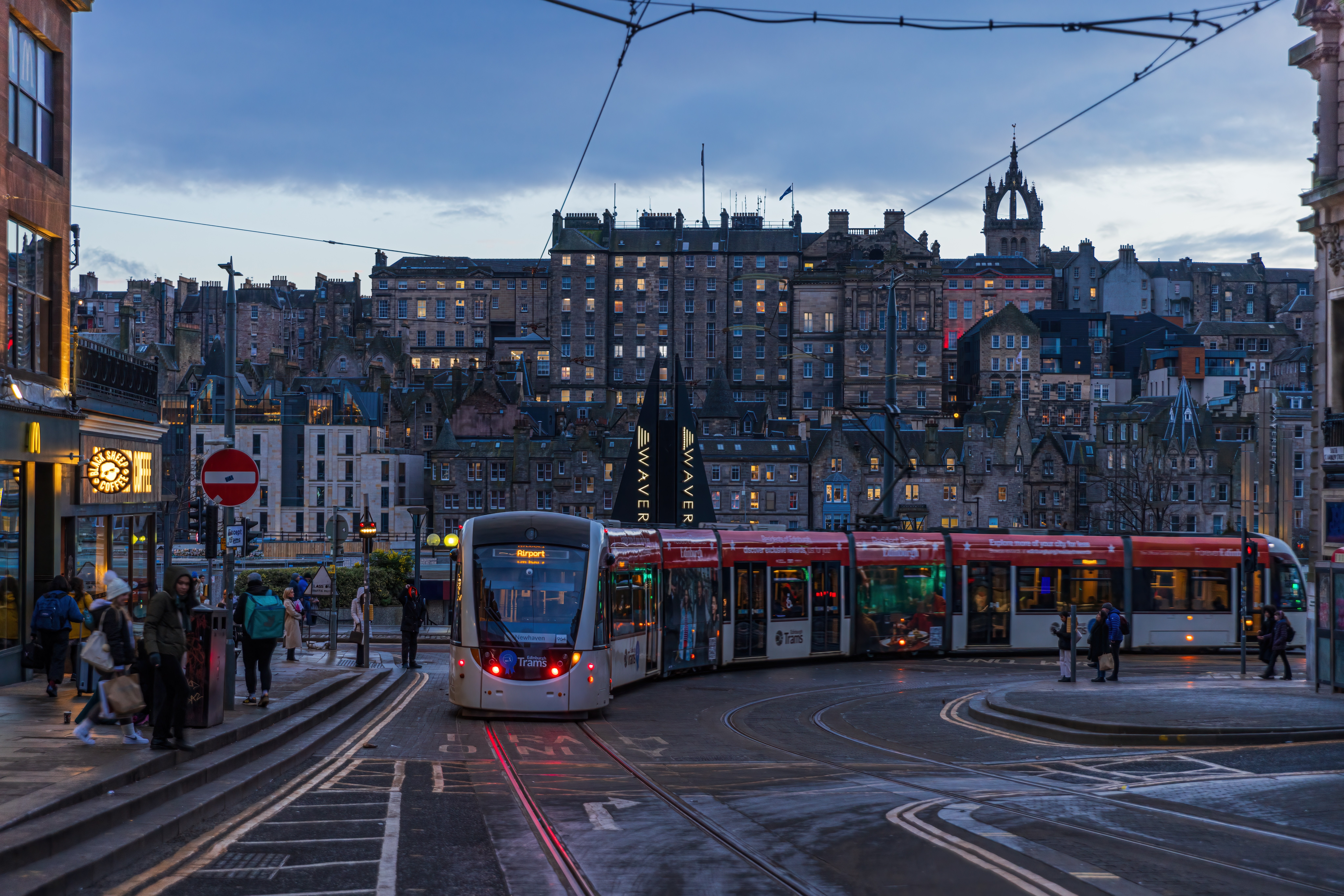 Tram in Edinburgh