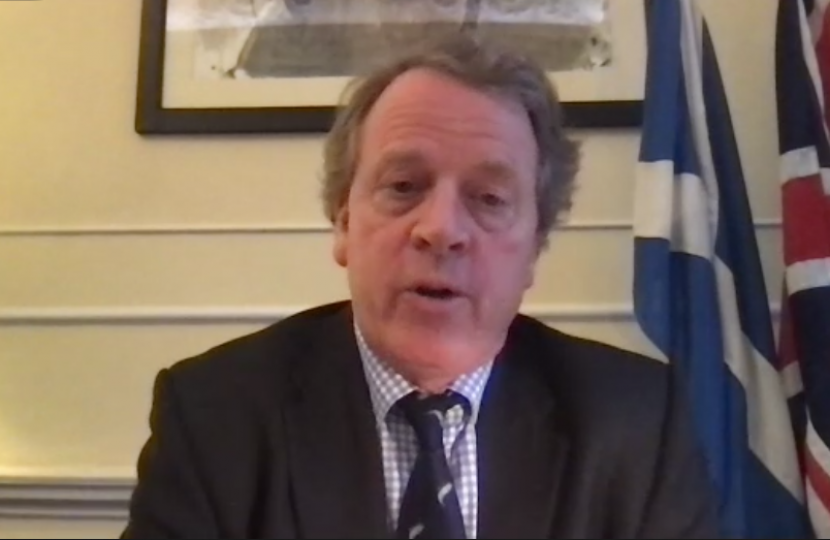 Alister Jack MP event zoom