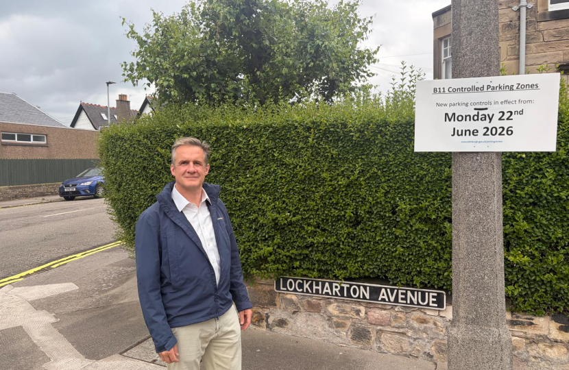 Man on Lockharton Avenue